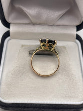 Load image into Gallery viewer, 14ct rose and yellow gold sapphire ring
