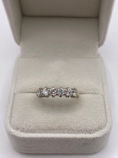 18ct gold 1ct diamond ring
