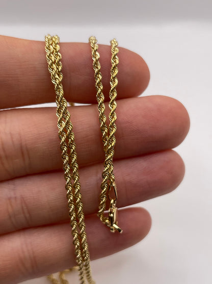 9ct gold chain 272