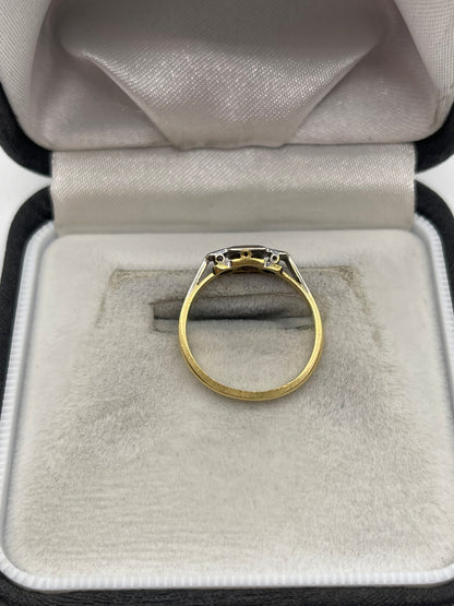 18ct gold diamond ring