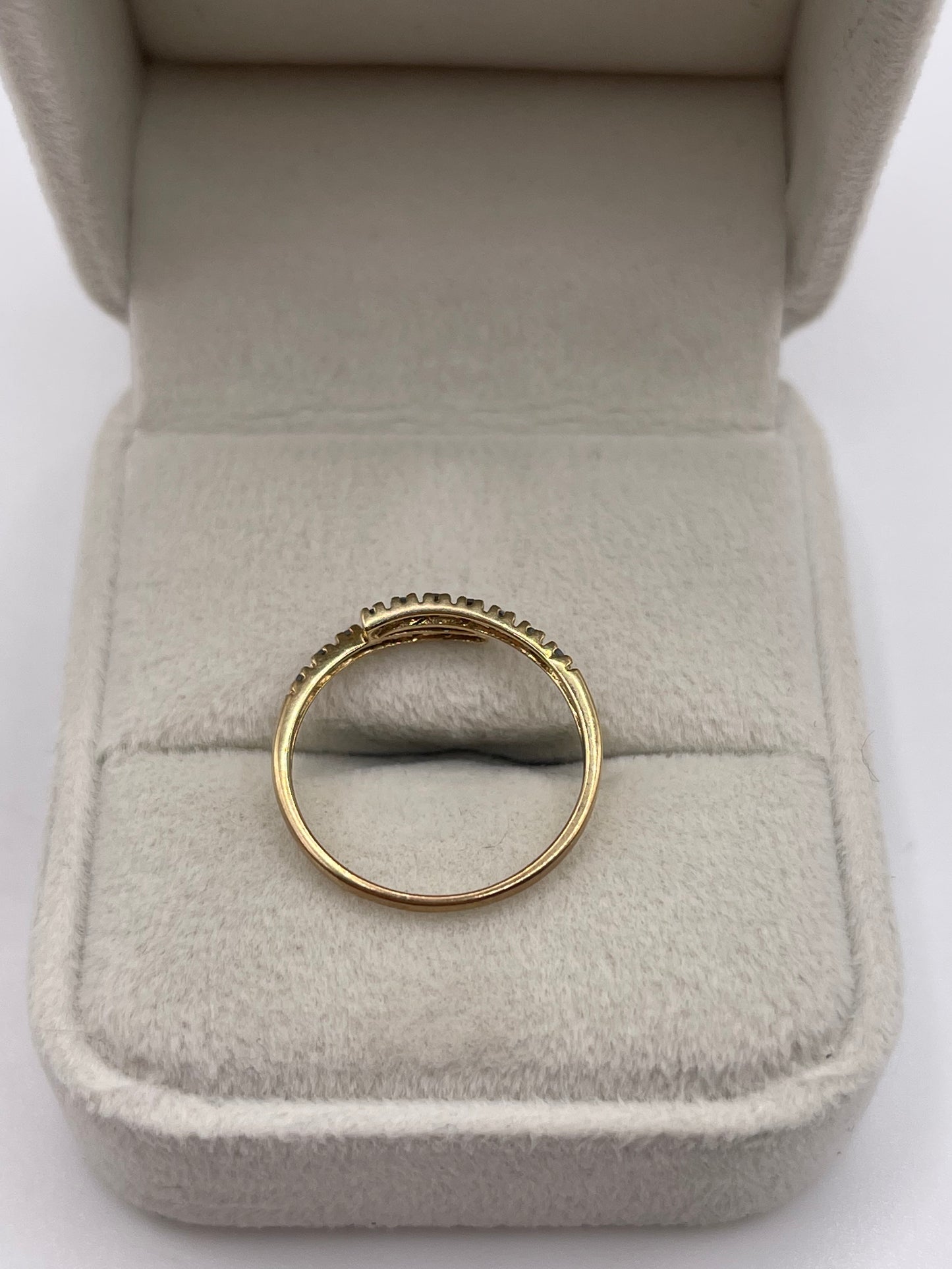9ct gold alexandrite ring