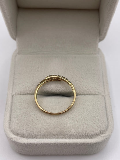 9ct gold alexandrite ring