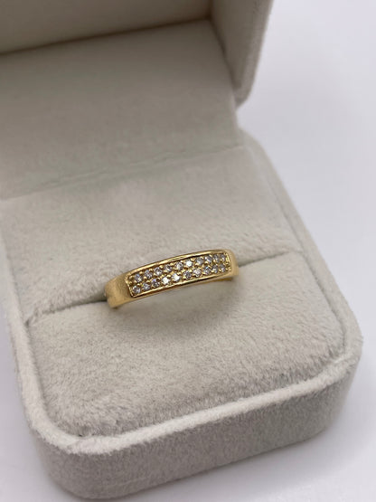 18ct gold diamond ring