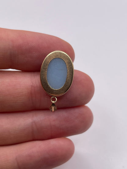 9ct gold cameo pendant