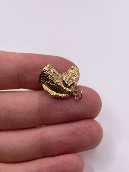 9ct gold horse charm