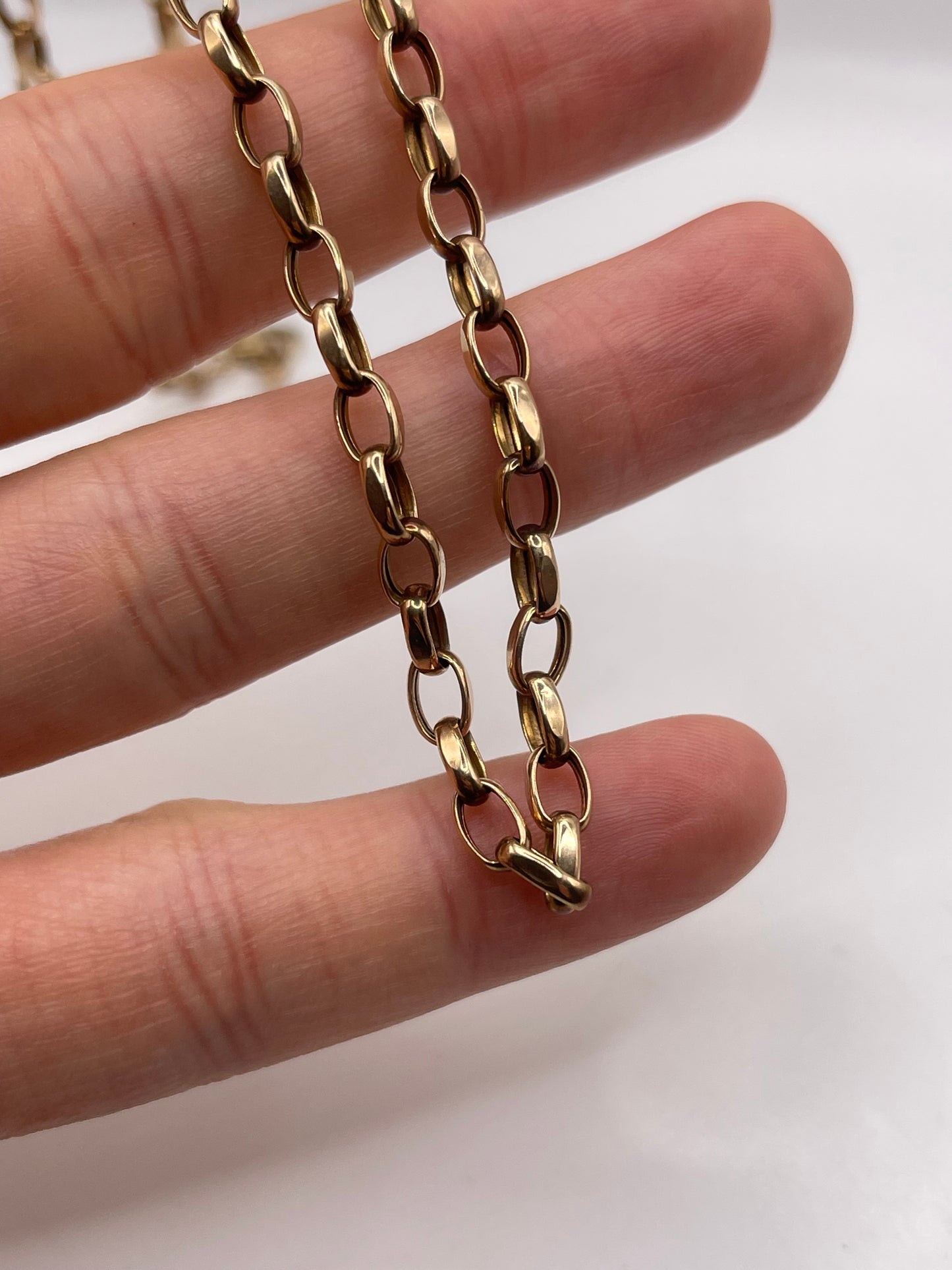 9ct rose gold chain 467
