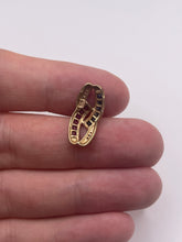 Load image into Gallery viewer, 9ct gold ruby, sapphire and diamond pendant
