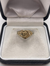 Load image into Gallery viewer, 9ct gold coin ring
