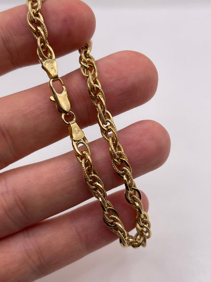 9ct gold bracelet