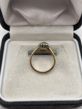 Load image into Gallery viewer, 9ct gold topaz and diamond ring
