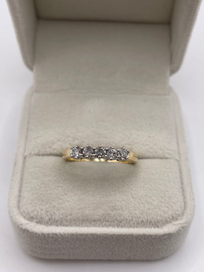 18ct gold diamond ring