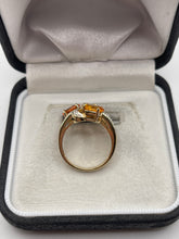 Load image into Gallery viewer, 9ct gold sapphire and diamond ring
