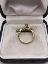 Load image into Gallery viewer, 9ct gold amethyst ring
