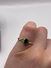 Load image into Gallery viewer, 9ct gold sapphire and diamond ring
