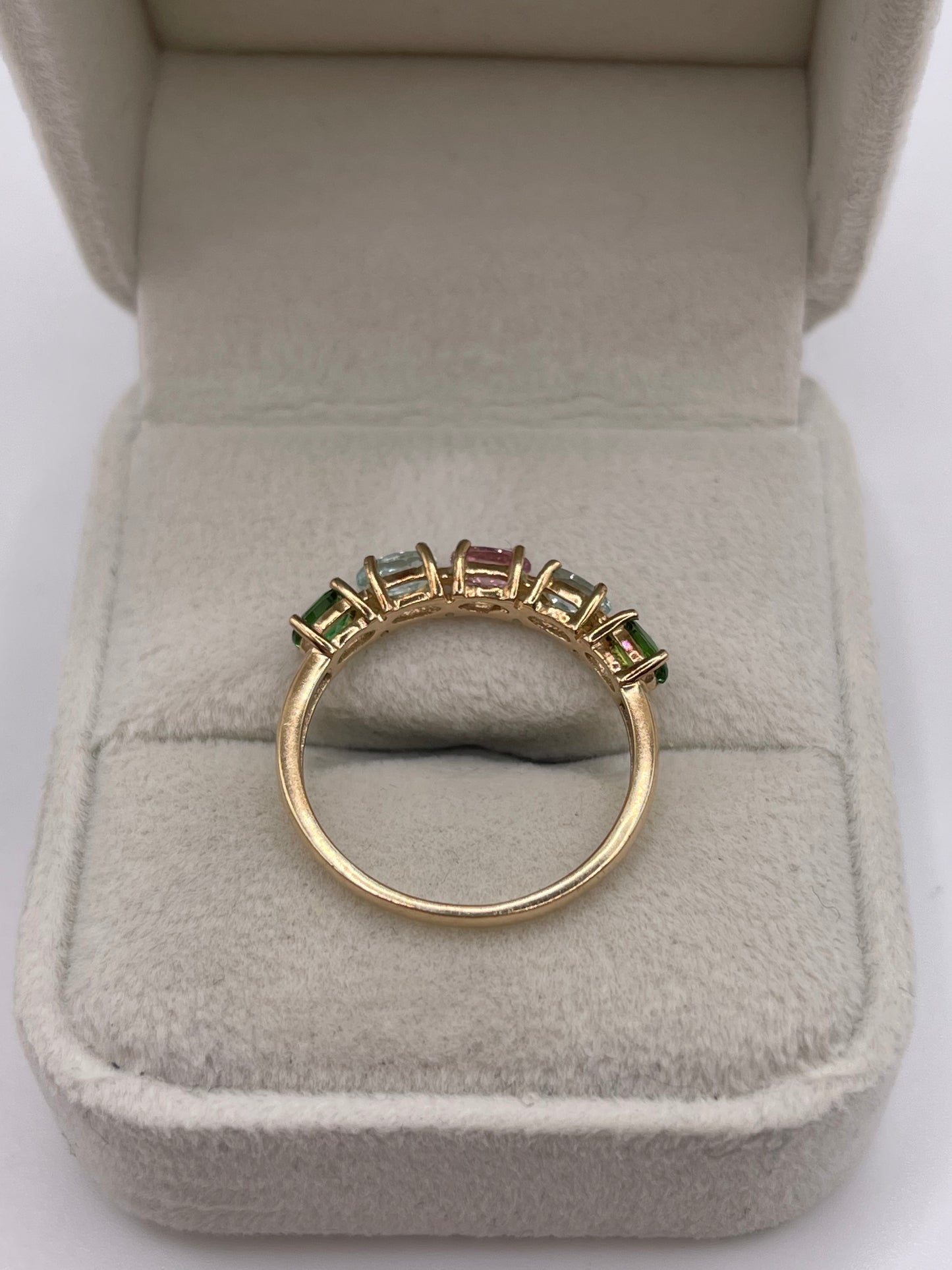 9ct gold tourmaline ring