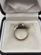 Load image into Gallery viewer, 9ct gold sapphire and diamond ring
