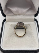 Load image into Gallery viewer, 9ct gold sapphire and diamond ring
