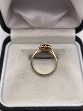 Load image into Gallery viewer, 9ct gold opal and sapphire ring
