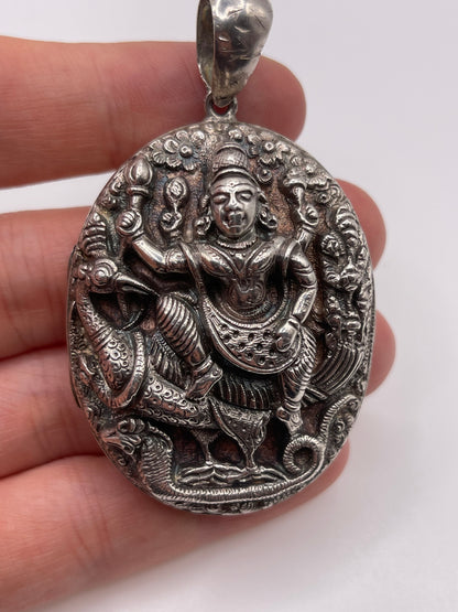 Antique 19th century silver locket