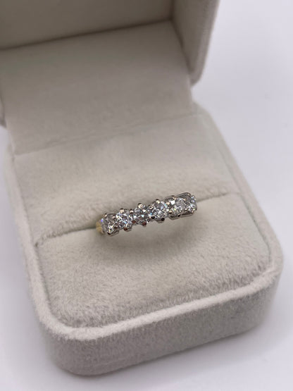 18ct gold 1ct diamond ring