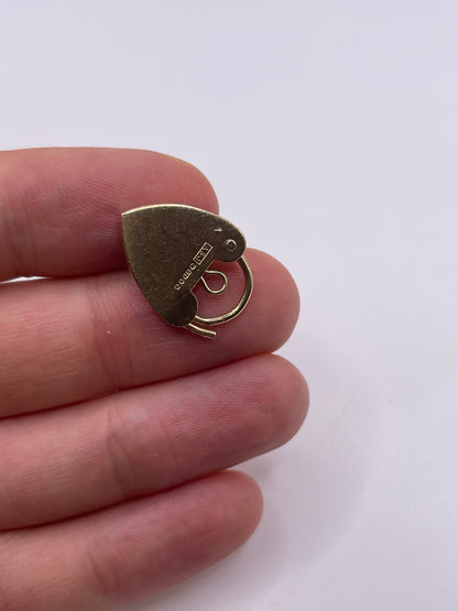 9ct gold padlock 2