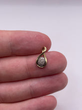 Load image into Gallery viewer, 9ct gold diamond pendant
