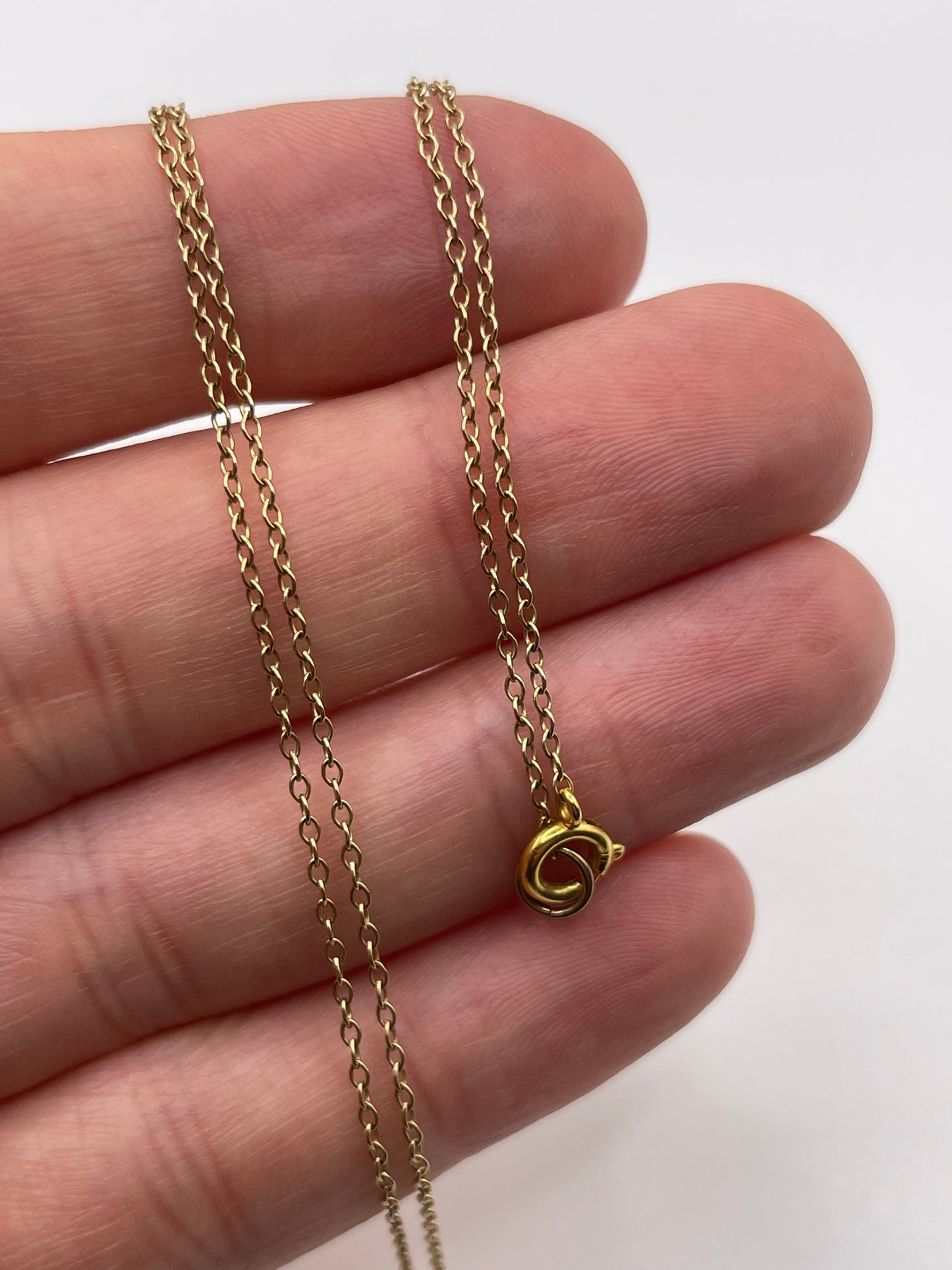 9ct gold chain 153
