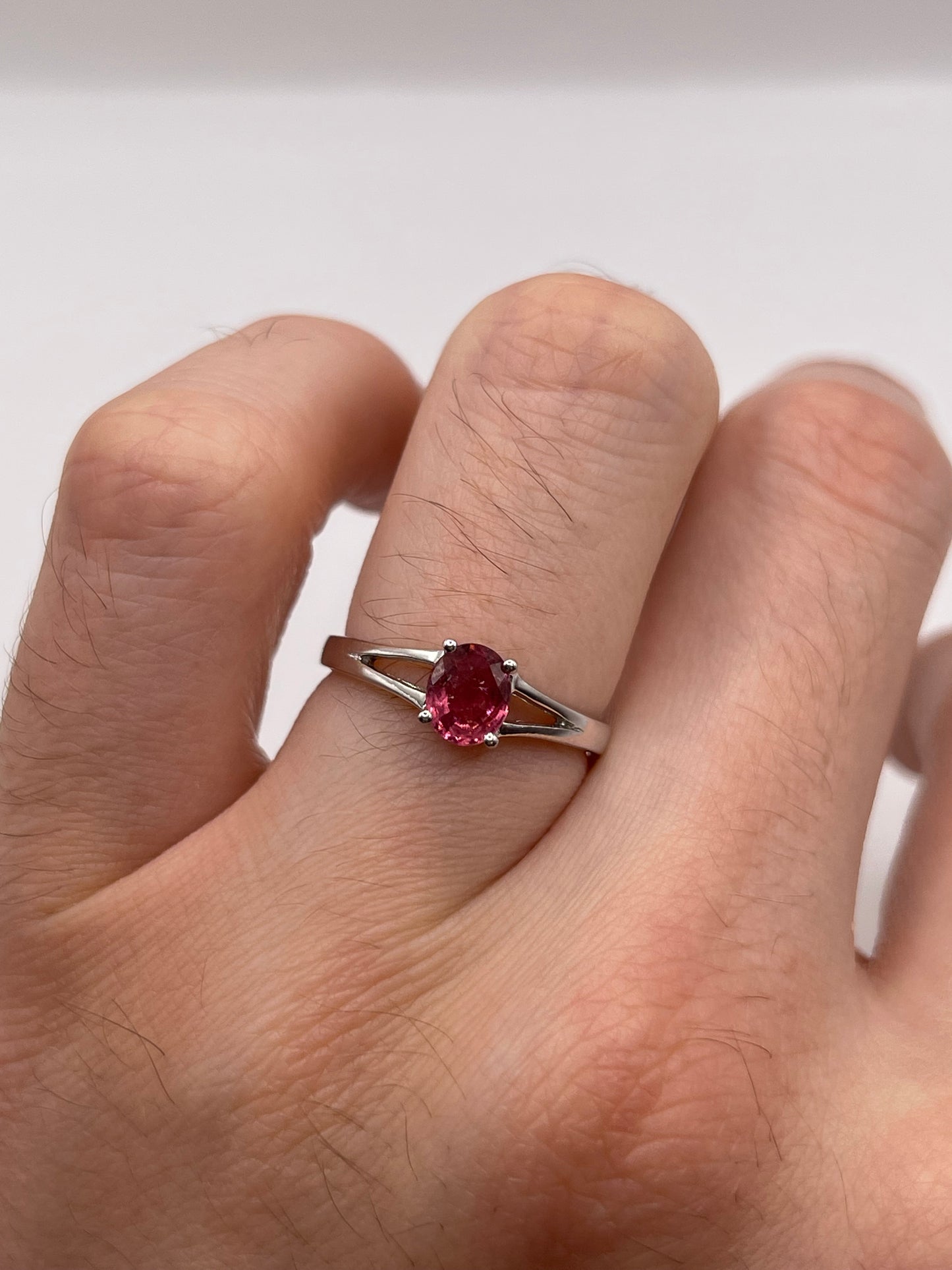 9ct gold tourmaline ring