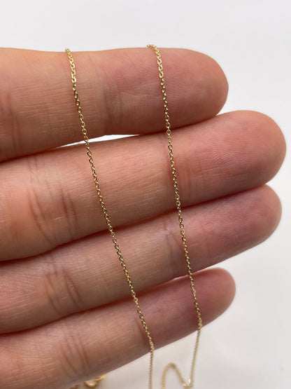 9ct gold chain 329