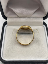 Load image into Gallery viewer, Antique 18ct gold opal signet ring
