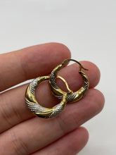 Load image into Gallery viewer, 9ct gold creole earrings
