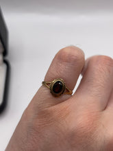 Load image into Gallery viewer, 9ct gold garnet ring
