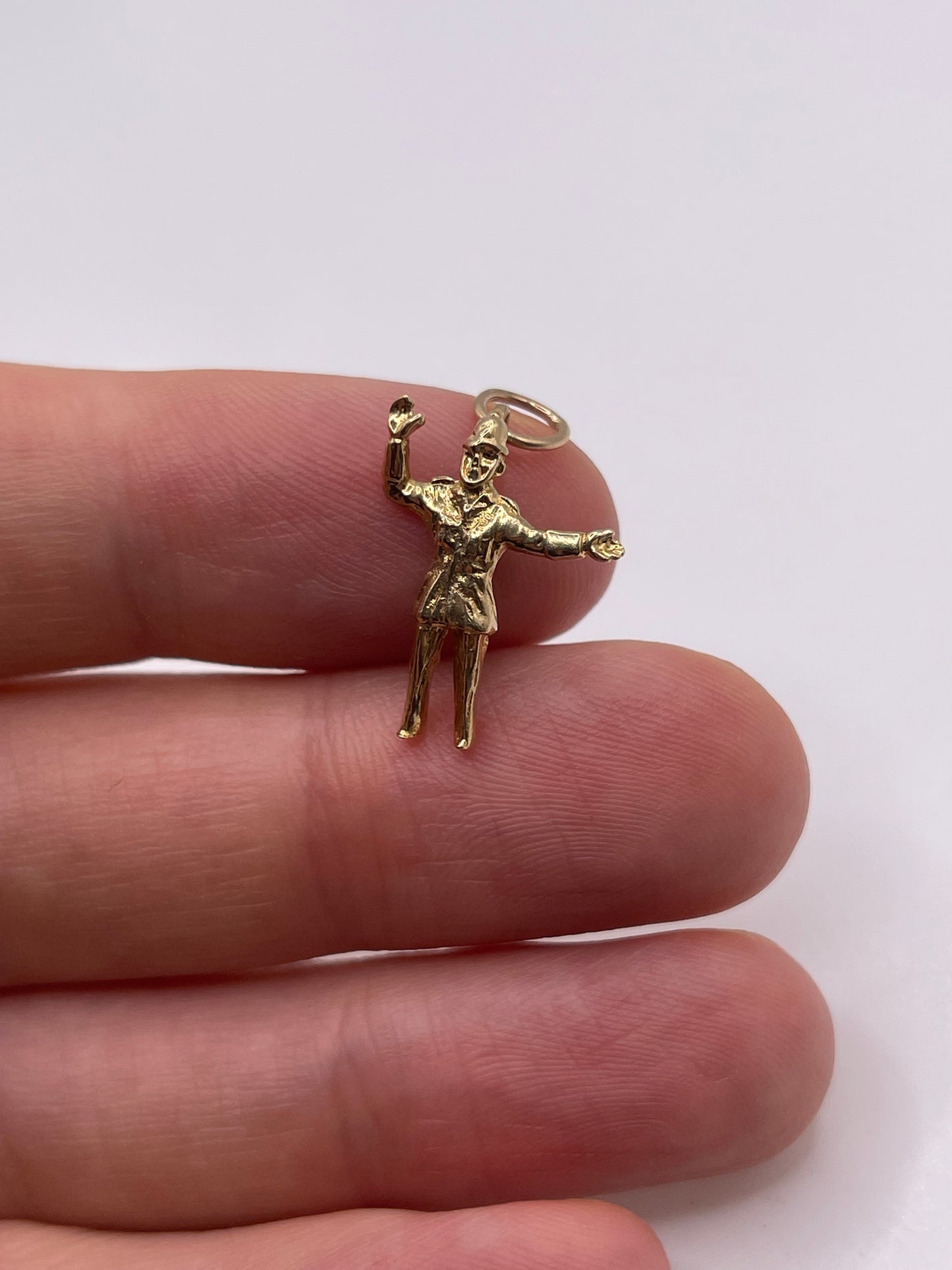 9ct gokd traffic officer charm
