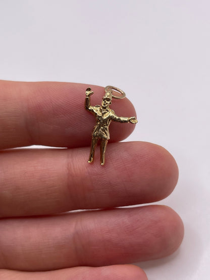 9ct gokd traffic officer charm