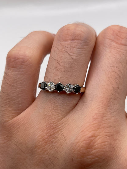 9ct gold 1ct diamond ring