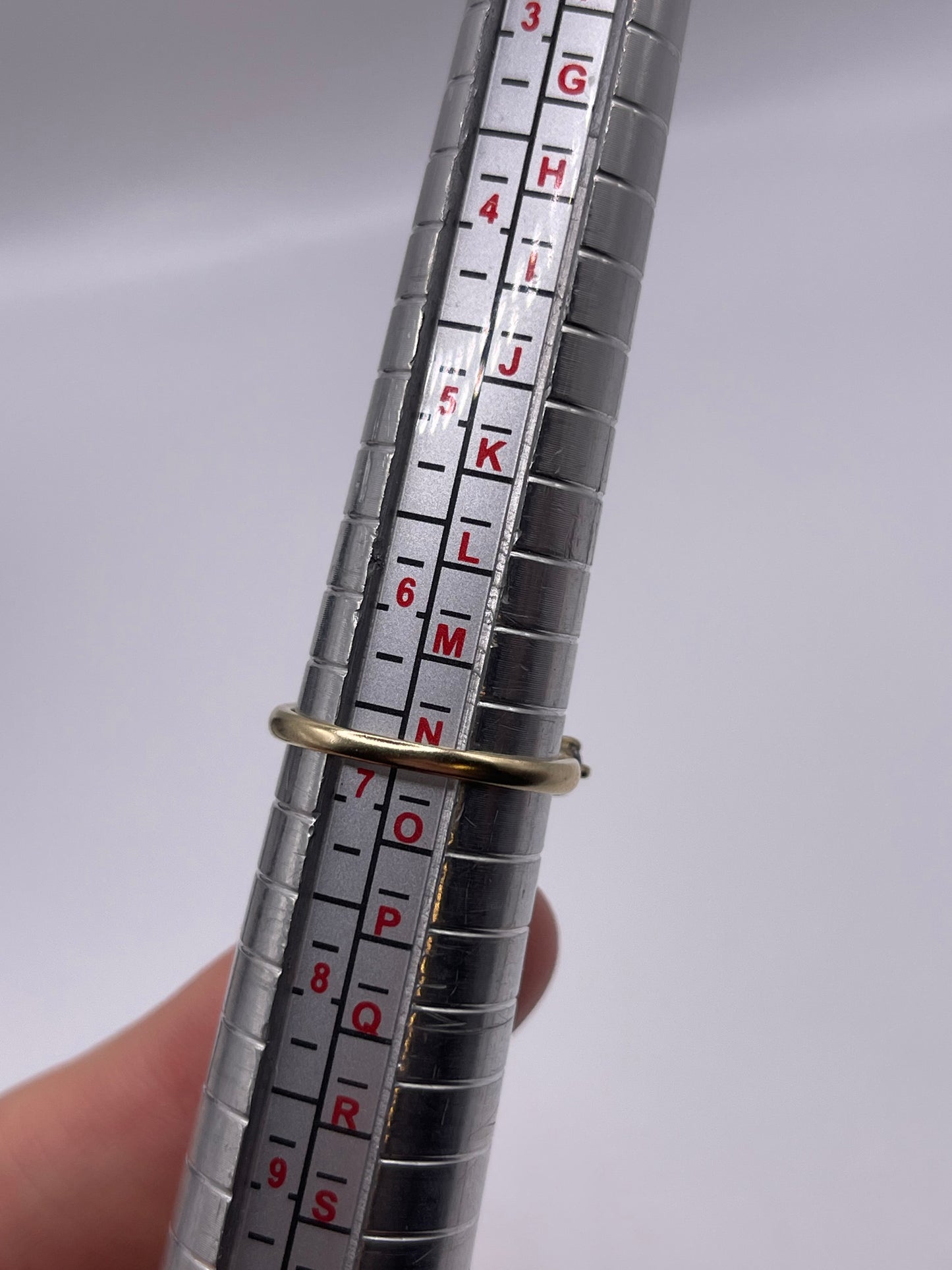 9ct gold aquamarine and iolite ring