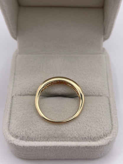 9ct gold ruby ring