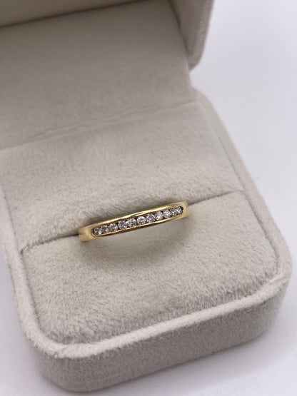 18ct gold diamond ring