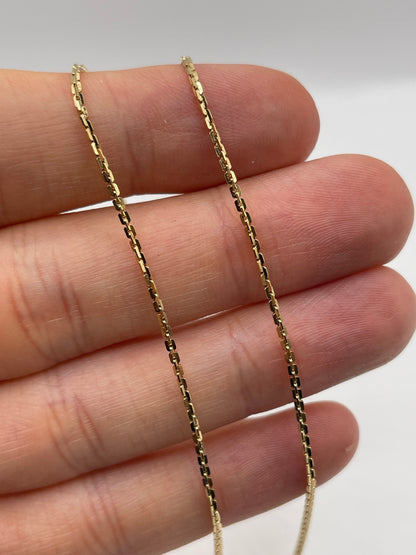 9ct gold chain 337