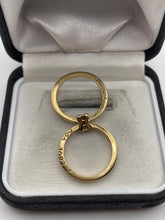Load image into Gallery viewer, 9ct gold diamond ring
