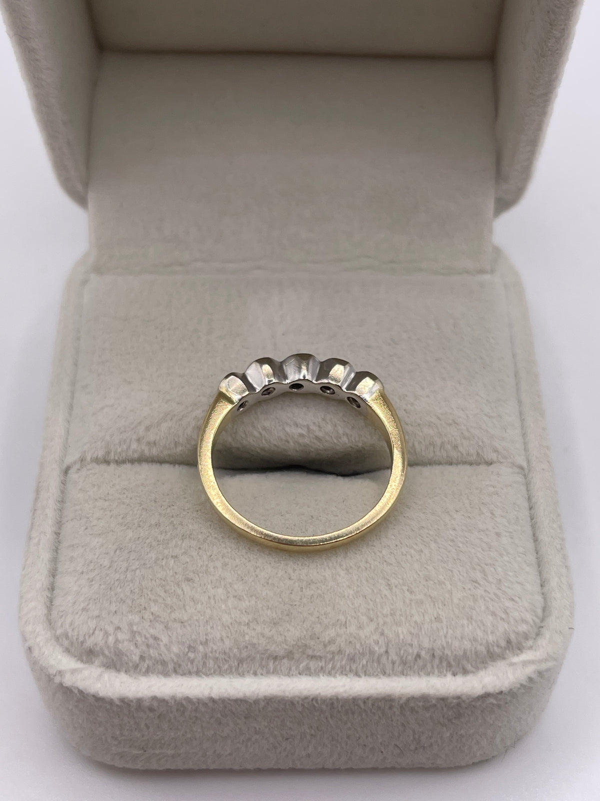 14ct gold diamond ring