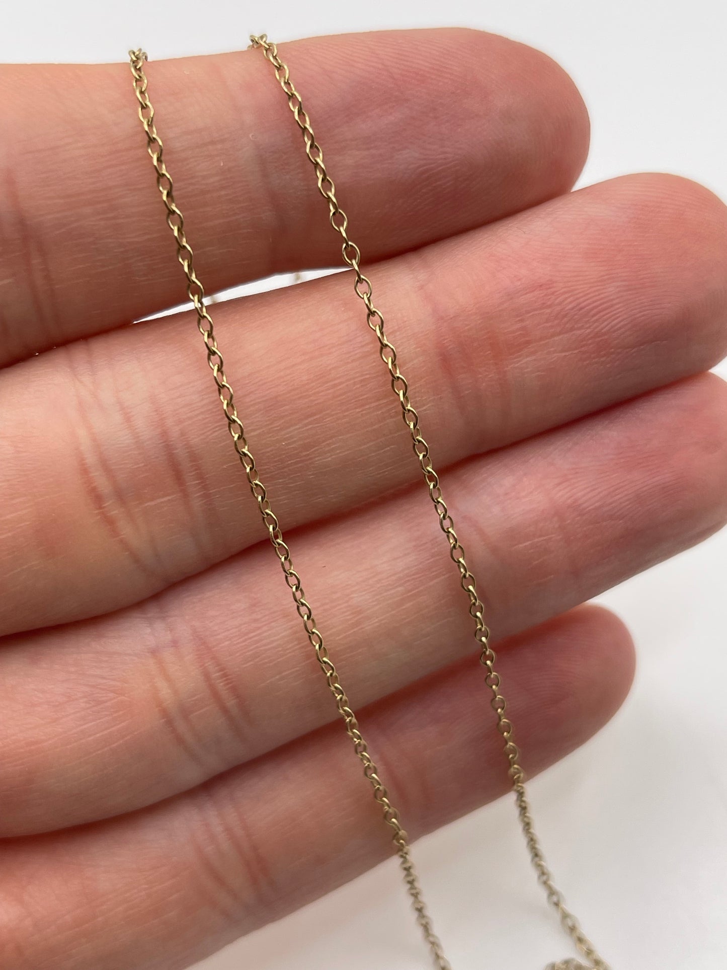9ct gold chain 153