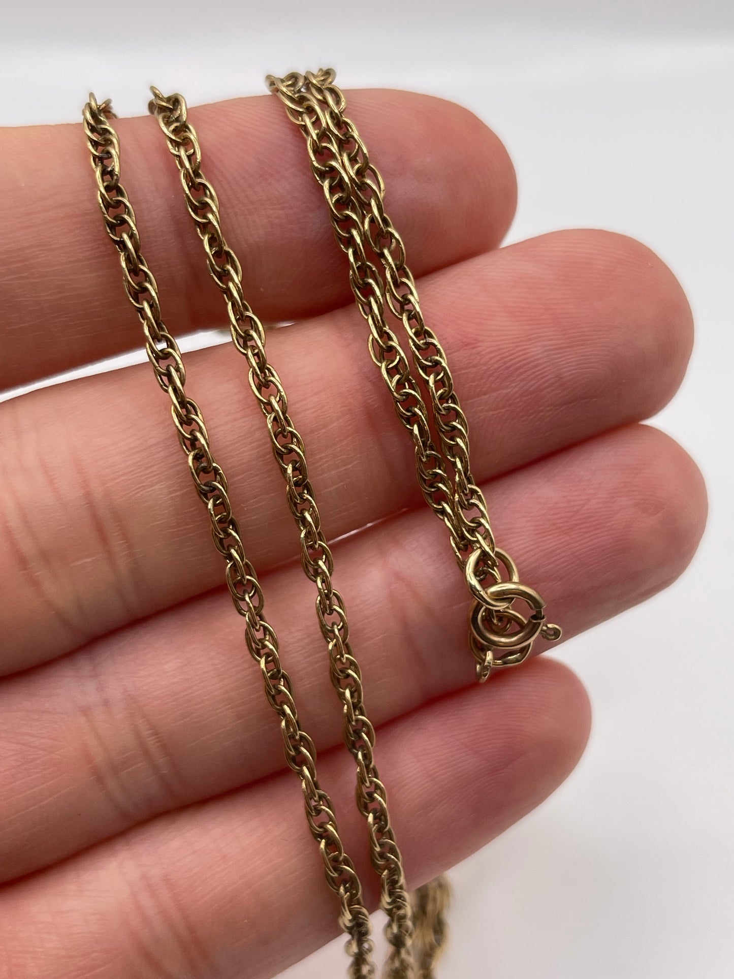 9ct gold chain 54