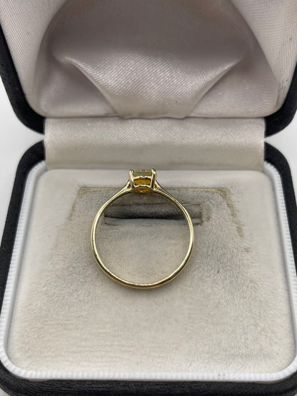 9ct gold opal ring