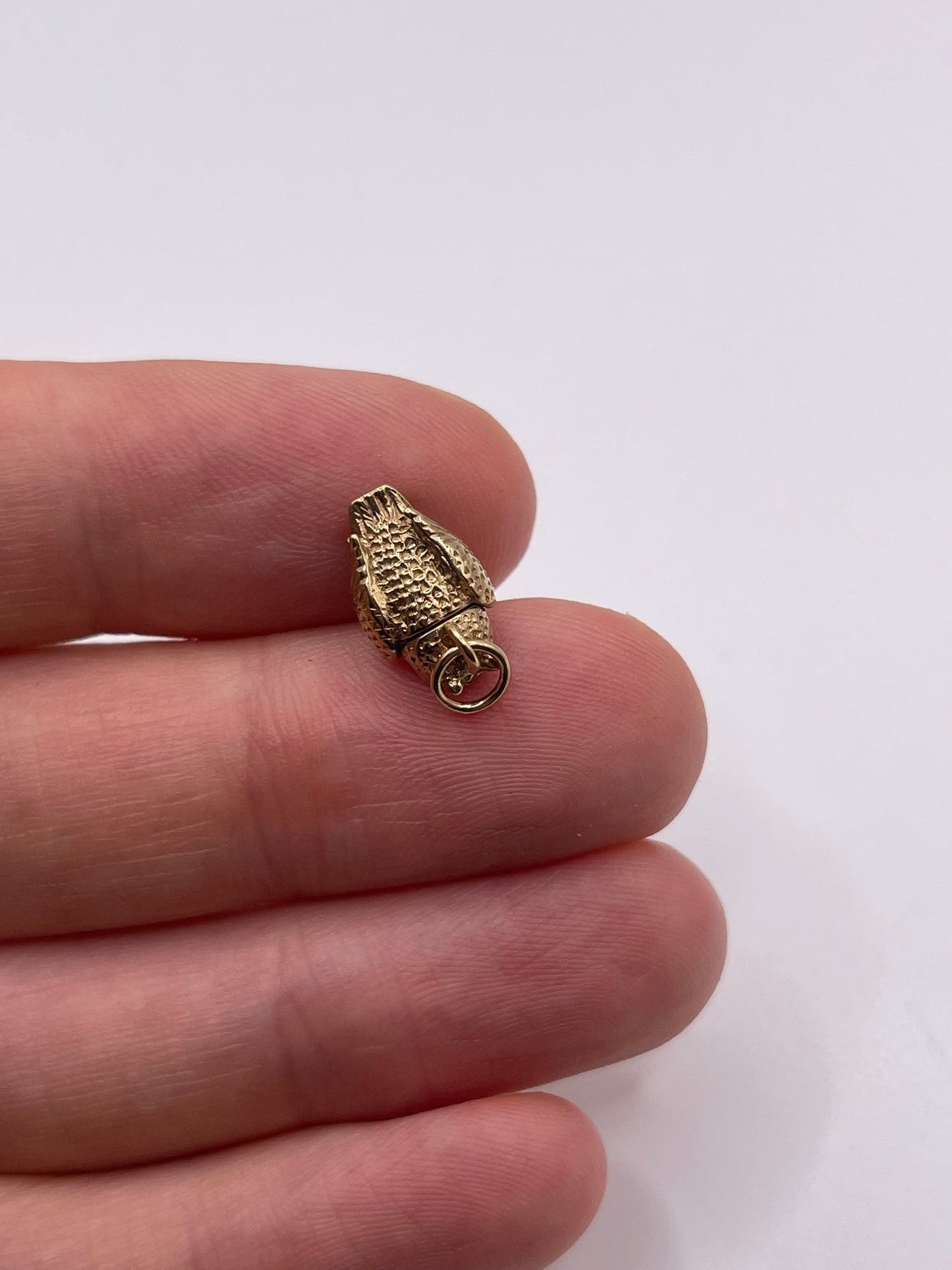 9ct gold owl charm