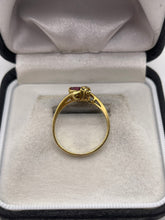 Load image into Gallery viewer, 18ct gold ruby, sapphire, emerald and diamond ring
