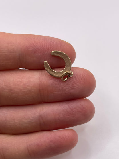 9ct gold horseshoe charm