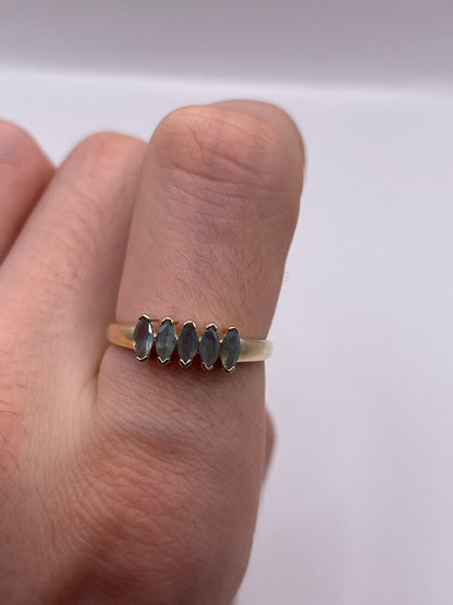 9ct gold alexandrite ring