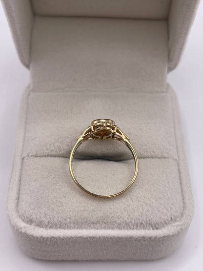9ct gold opal ring