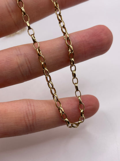 9ct gold chain 581